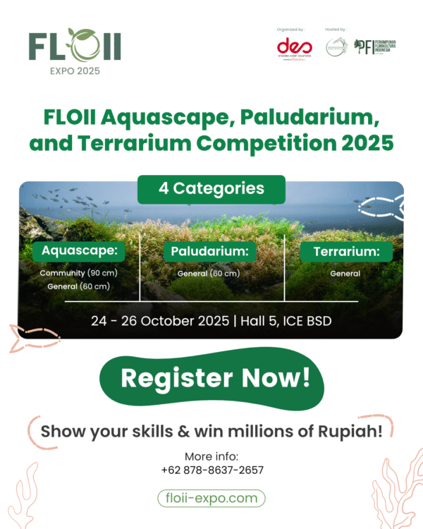 Ticket Aquascape Contest