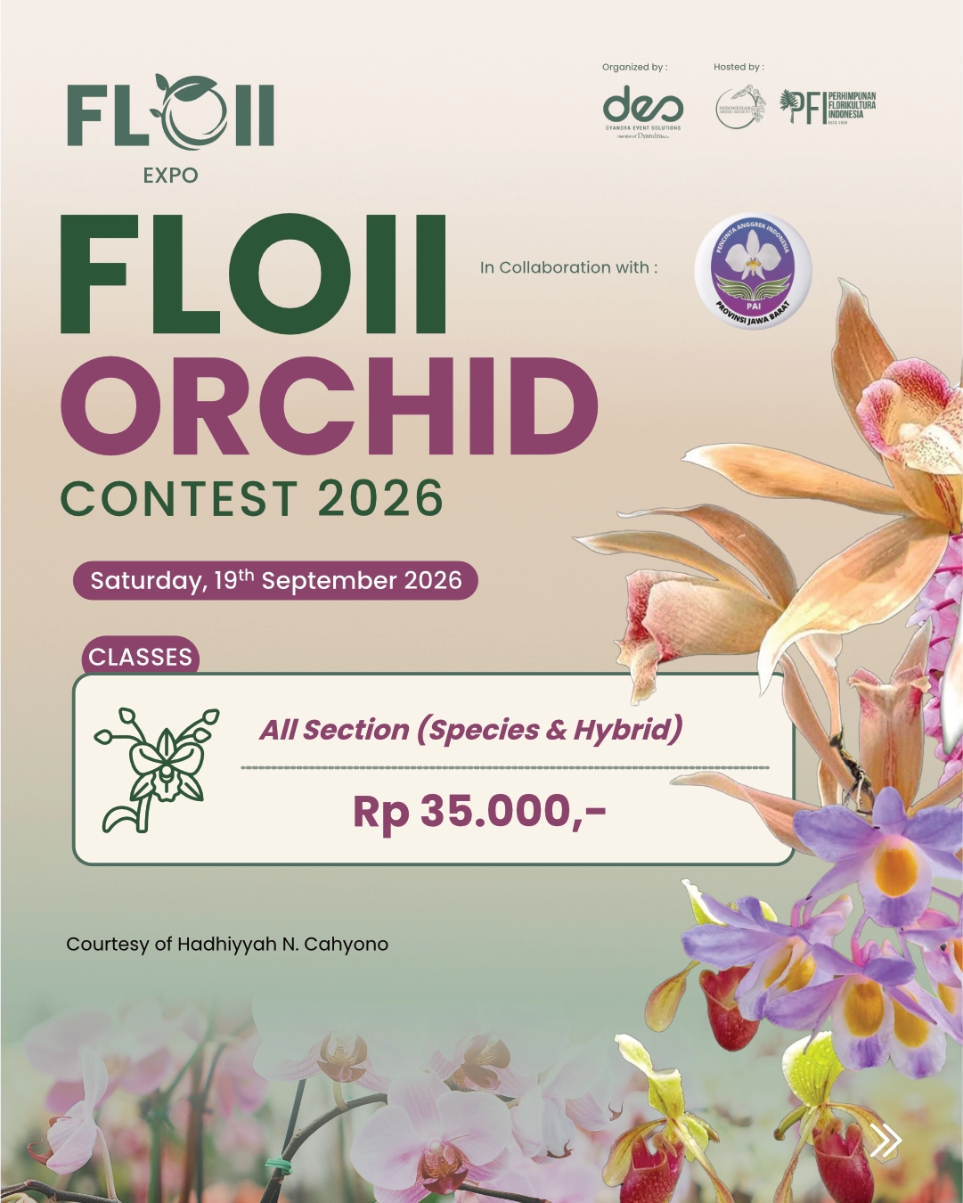 FLOII ORCHID CONTEST 2026